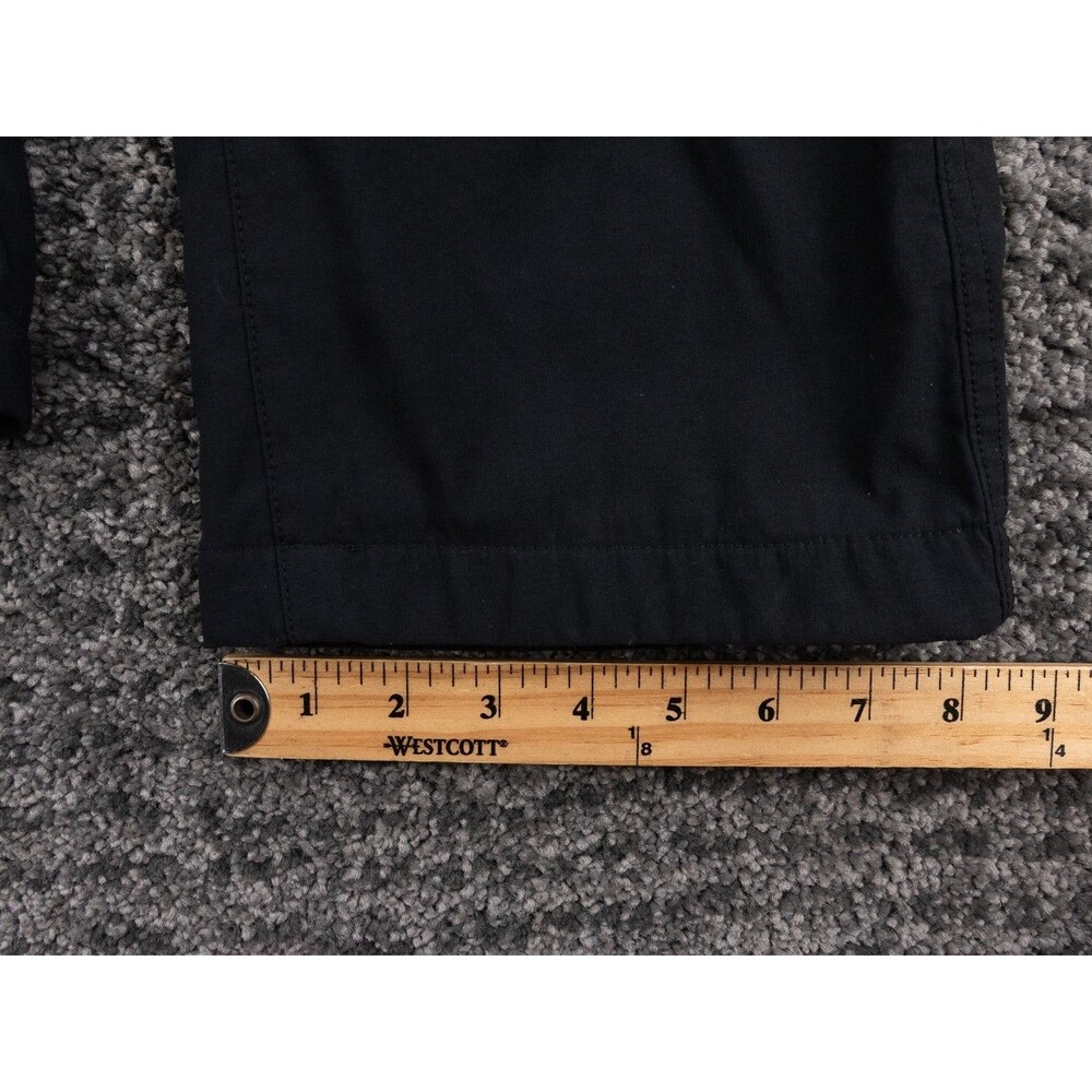 Eddie Bauer Pants Mens 32x30 Black Fleece Lined Tech Side Cargo Pocket Gorpcore - Picture 12 of 16